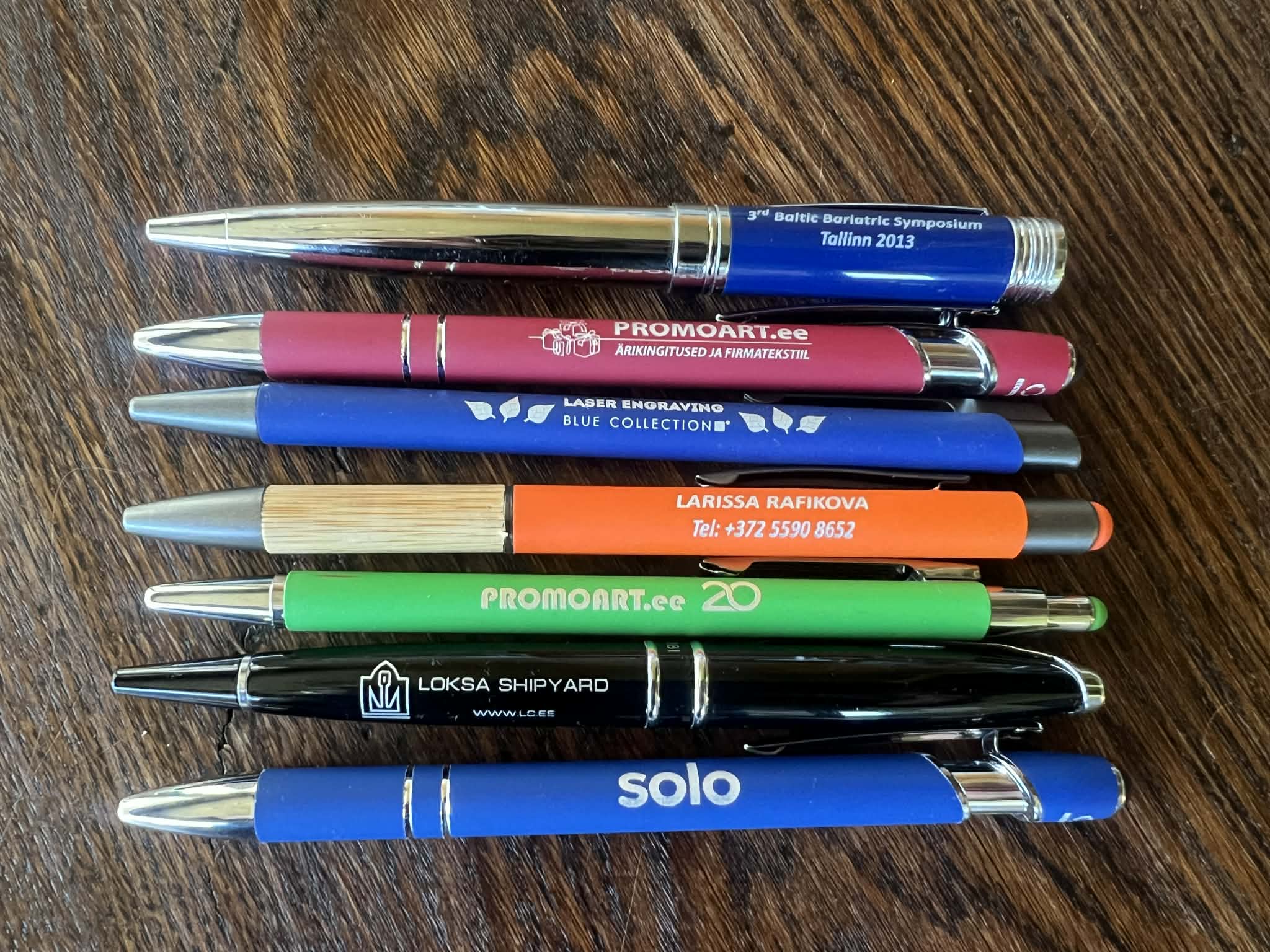 Logo Branding on Pens